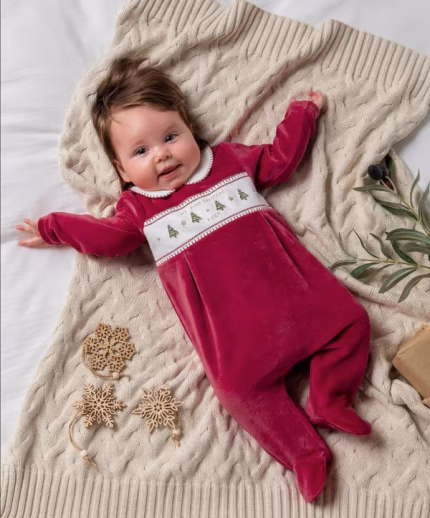 My First Christmas Sleepsuit